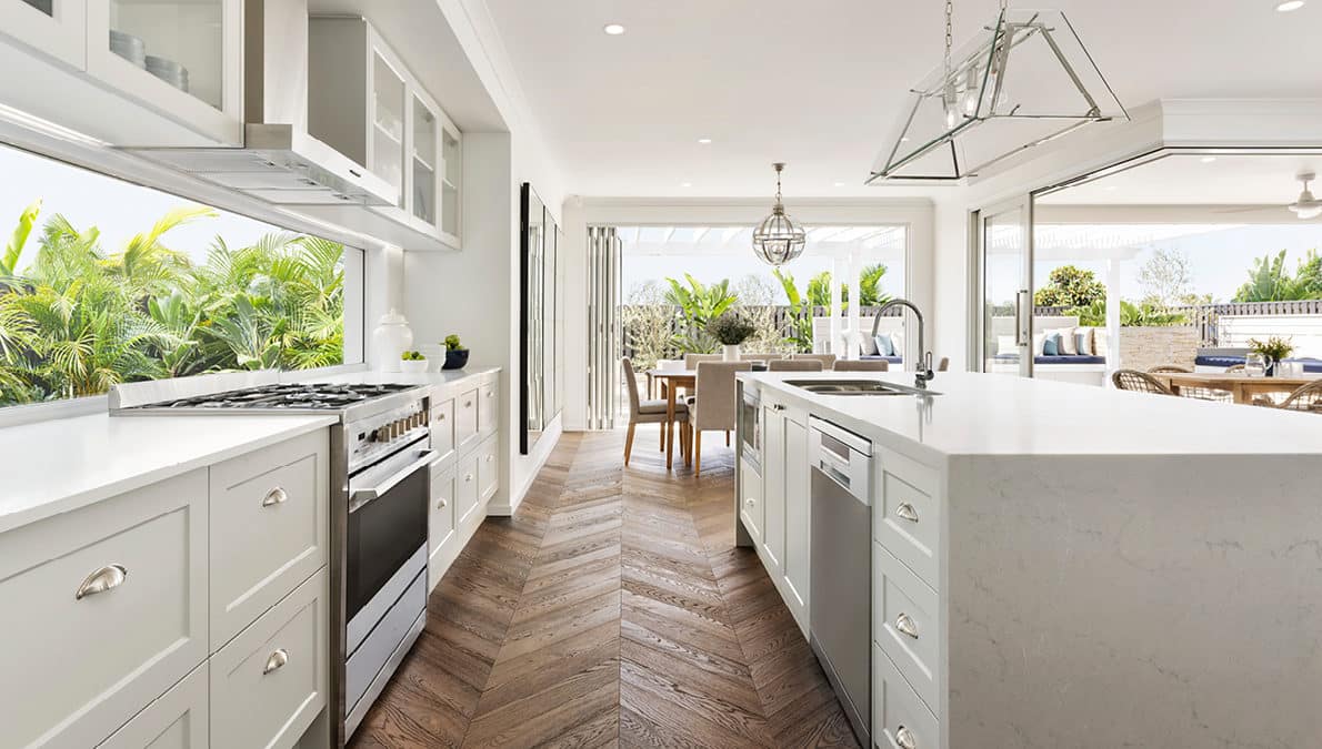 Modern Hamptons style kitchen