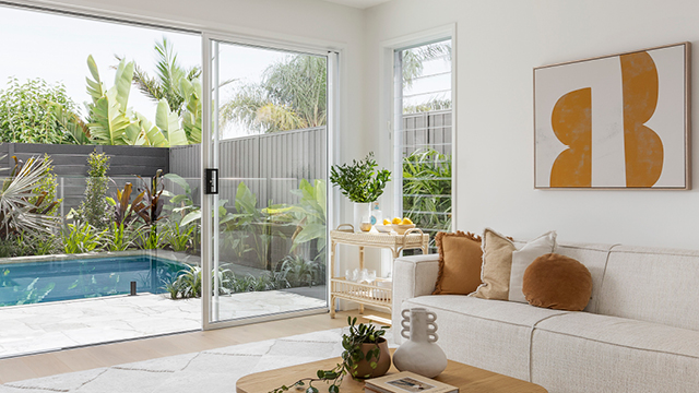 2504 Designer Inclusions (web) Exterior 640x360px 2. Sliding Doors