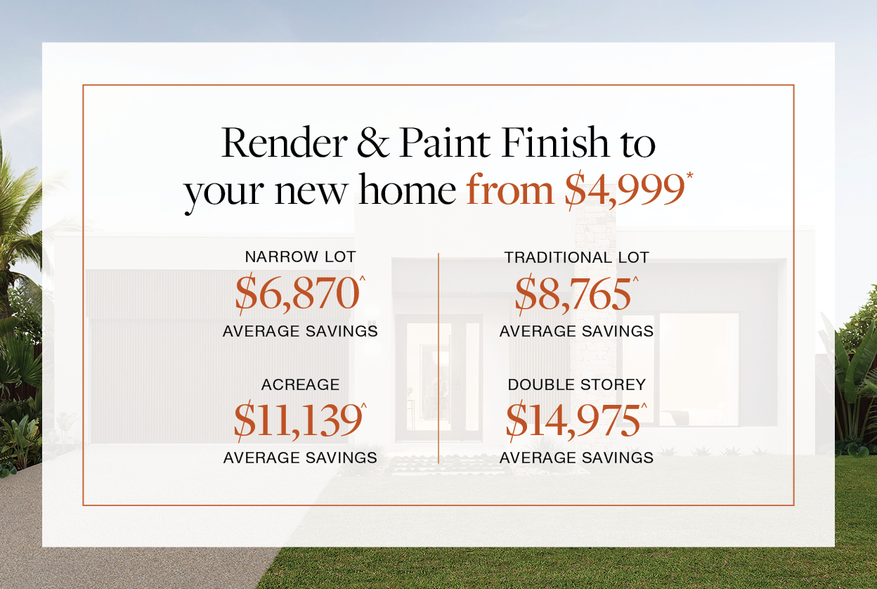 2606 Render & Paint Finish Offer About This Offer 1248x838px Coffs