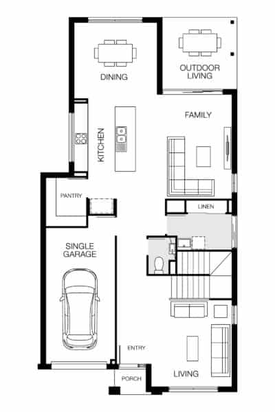 Alto 25 Sz Lhg (lower) Floorplan