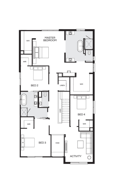 Atlanta 399q Lhg (upper) Floorplan