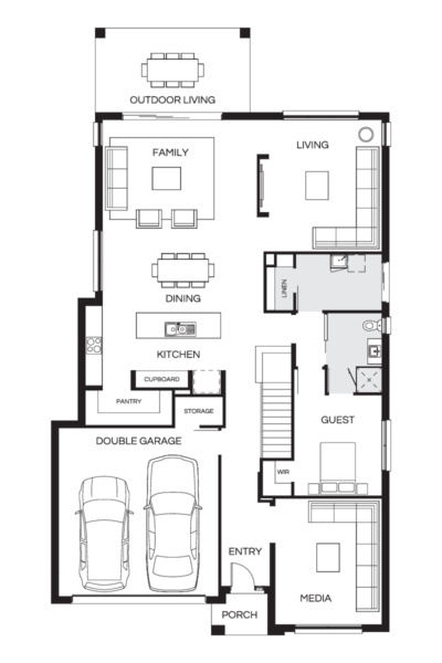 Atlanta 402n Lhg (lower) Floorplan
