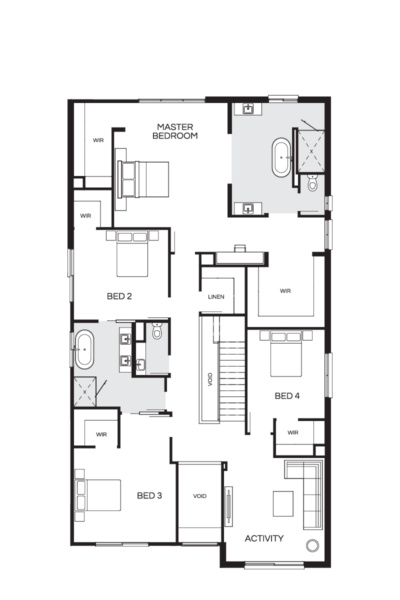 Atlanta 418q Lhg (upper) Floorplan