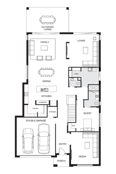 Atlanta 477n Lhg (lower) Floorplan