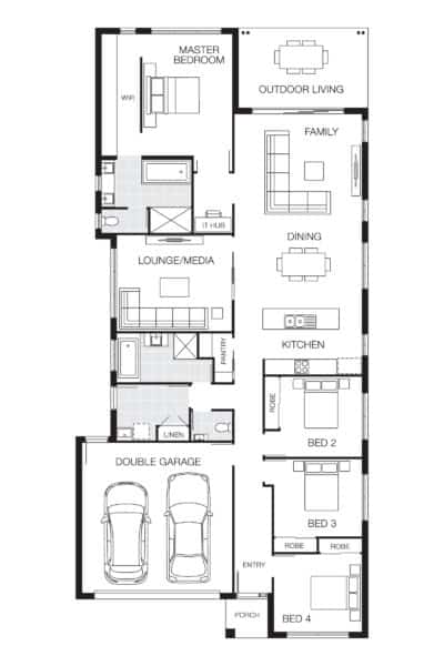 Avoca 26 Lhg Floorplan