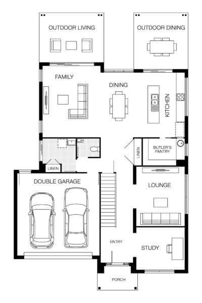 Bahama 37 Lhg (lower) Floorplan