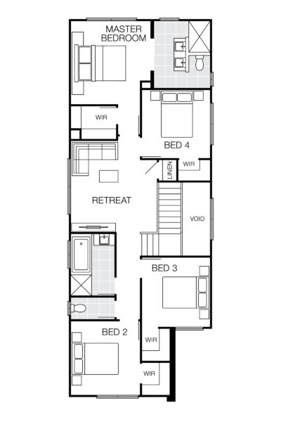 Baltimore 22 Mkii Lhg (upper) Floorplan