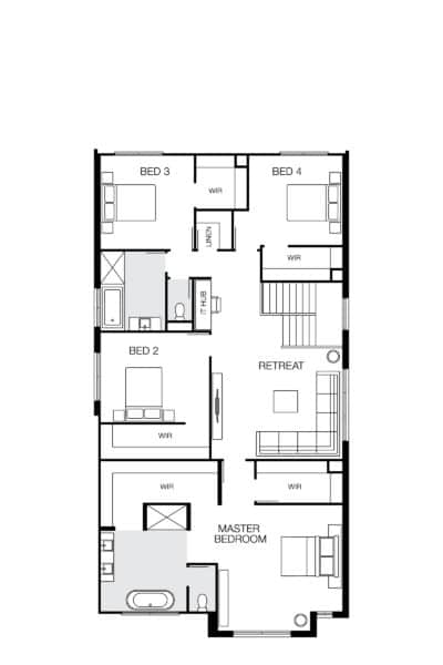 Baltimore 41 Lhg (upper) Floorplan