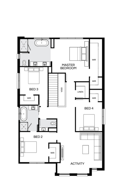 Boston 329n Lhg (upper) Floorplan