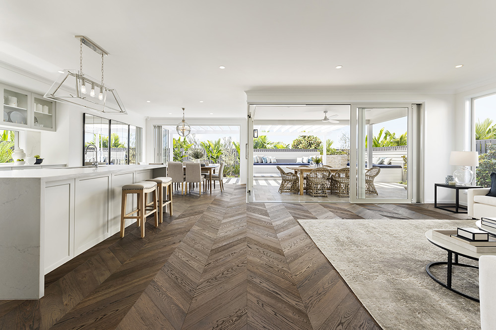 Boston 42 Mkii (newport) Kitchen Dining Living