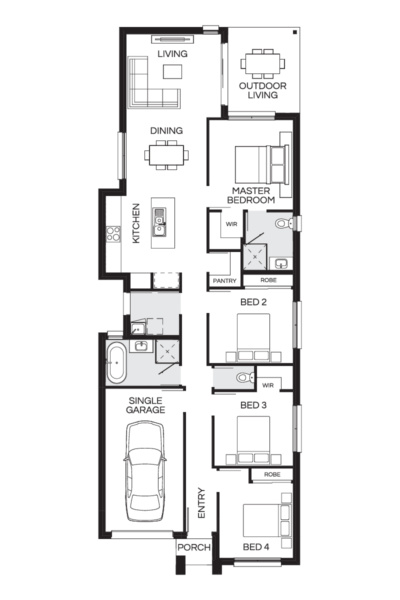 Brentwood 148n Lhg Floorplan