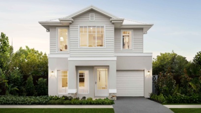 Sydney display home - narrow lot home design