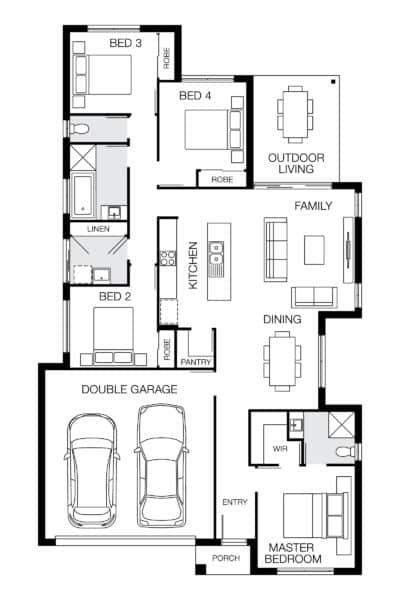 Capri 19 Lhg Floorplan