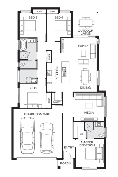 Capri 190q Lhg Floorplan 01