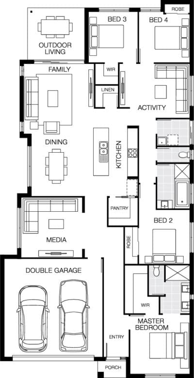 Capri 24mkii Lhg Floorplan