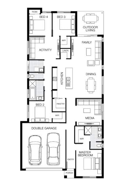 Capri 24mkiii Lhg Floorplan