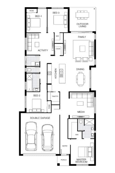 Capri 26 Lhg Floorplan