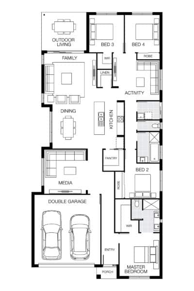 Capri 26mkii Lhg Floorplan