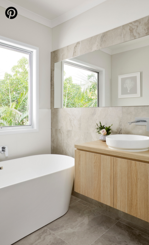 Neutral Bathroom Inspo | Coral Homes