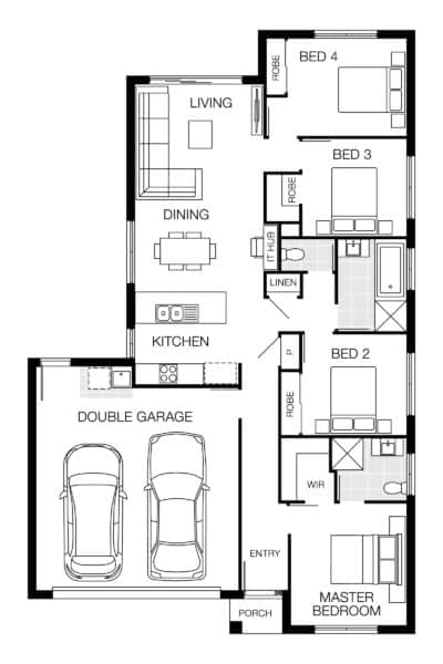 Evoke 16 Lhg Floorplan