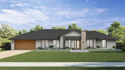 Highlands Lodge (colorbond) Facade (28m)