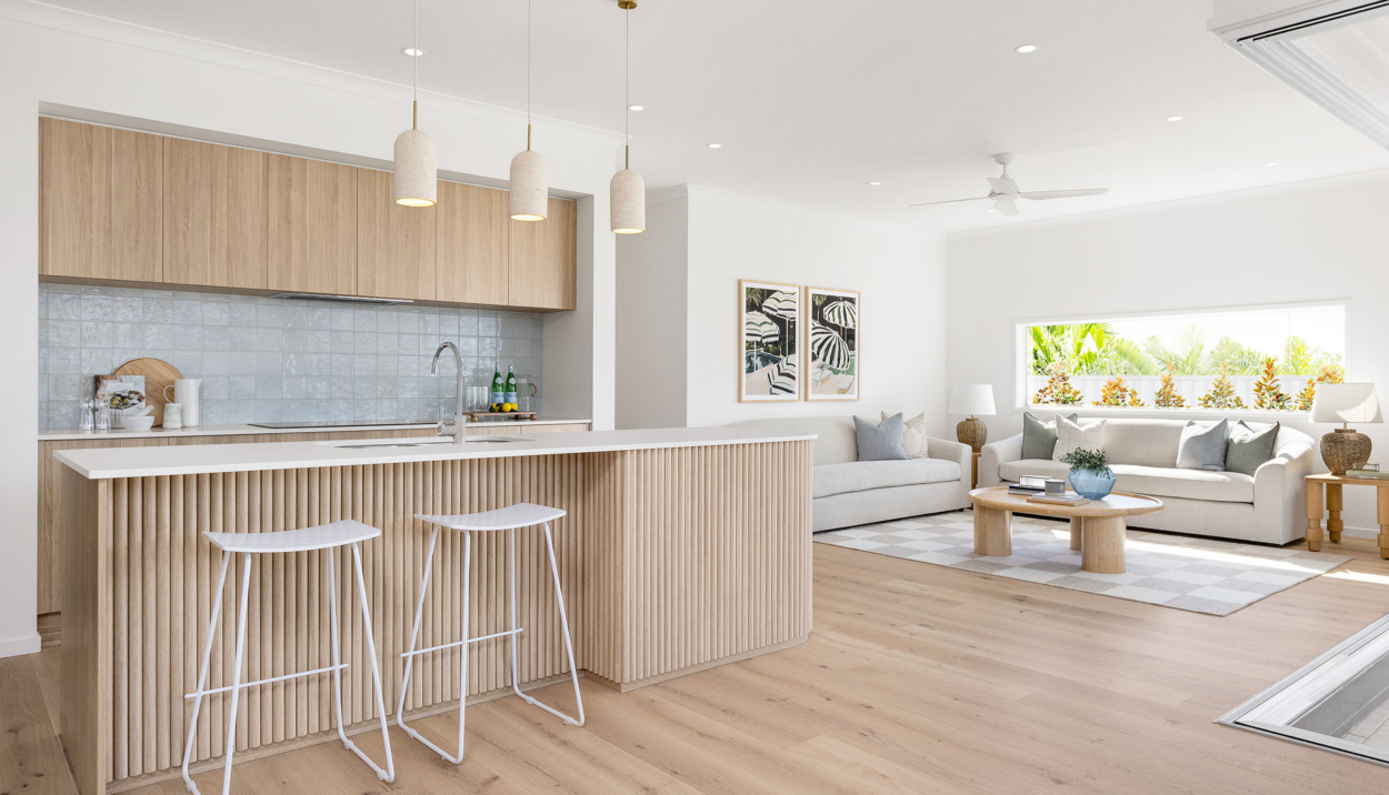 Lagos 291n (moonee Beach) Kitchen Living 2