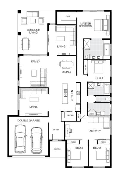 Lisbon 35 Lhg Floorplan