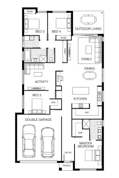 Madrid 23 Lhg Floorplan