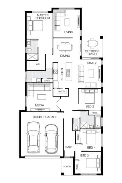Milan 23 Lhg Floorplan
