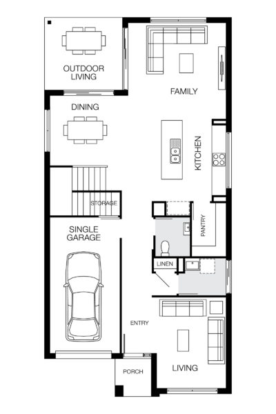 Monash 23 S Lhg (lower) Floorplan