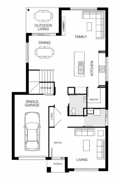 Monash 23 Sz Lhg (lower) Floorplan