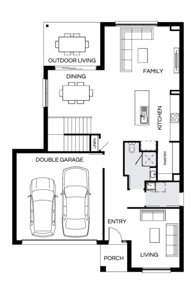 Monash 235n Lhg (lower) Floorplan