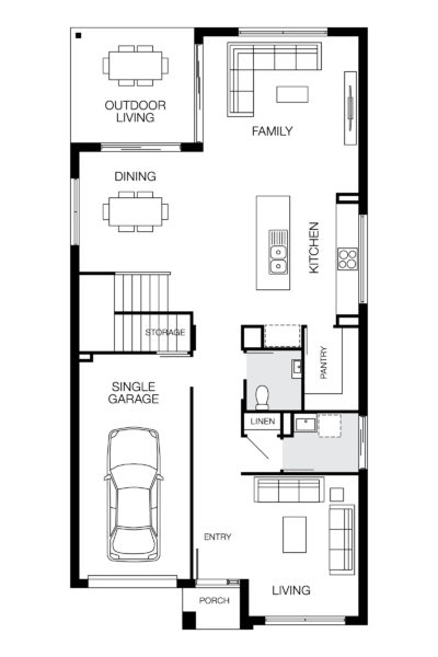 Monash 24 S Lhg (lower) Floorplan