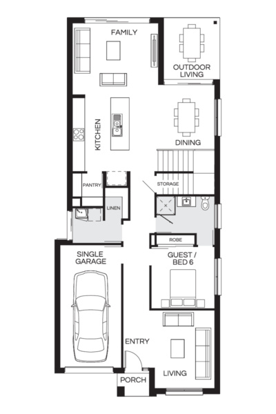 Monash 247n Lhg (lower) Floorplan