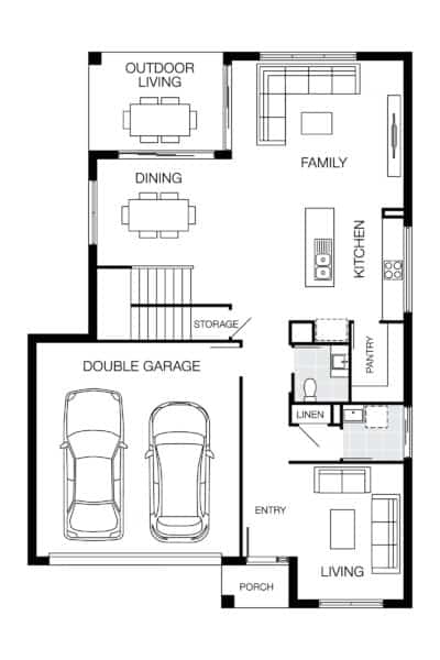 Monash 25 Lhg (lower) Floorplan