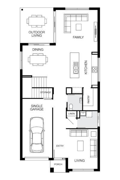 Monash 25 S Lhg (lower) Floorplan