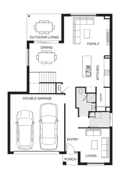 Monash 260n Lhg (lower) Floorplan