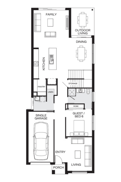 Monash 262n Lhg (lower) Floorplan
