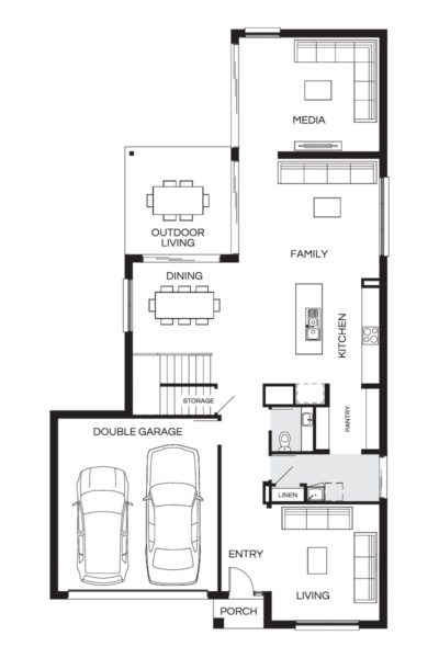 Monash 303n Lhg (lower) Floorplan