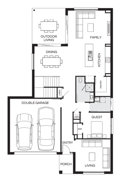 Monash 317n Lhg (lower) Floorplan