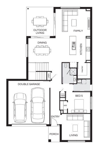 Monash 317n Lhg (lower) Floorplan