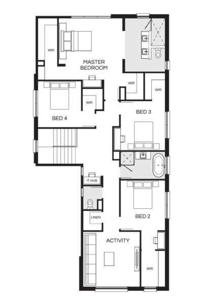 Monash 317n Lhg (upper) Floorplan