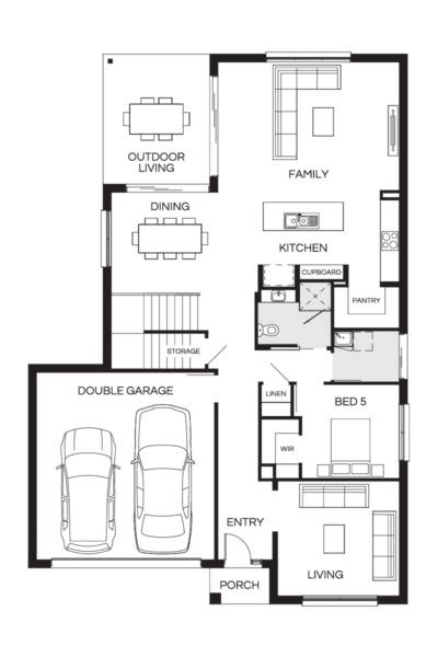 Monash 323n Lhg (lower) Floorplan