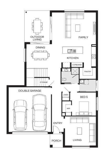 Monash 336n Lhg (lower) Floorplan