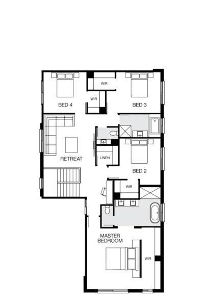 Monash 37 Lhg (upper) Floorplan