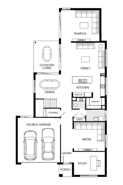 Monash 39 Lhg (lower) Floorplan