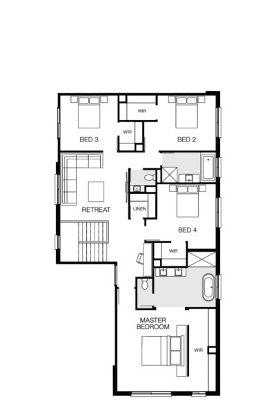Monash 39 Lhg (upper) Floorplan