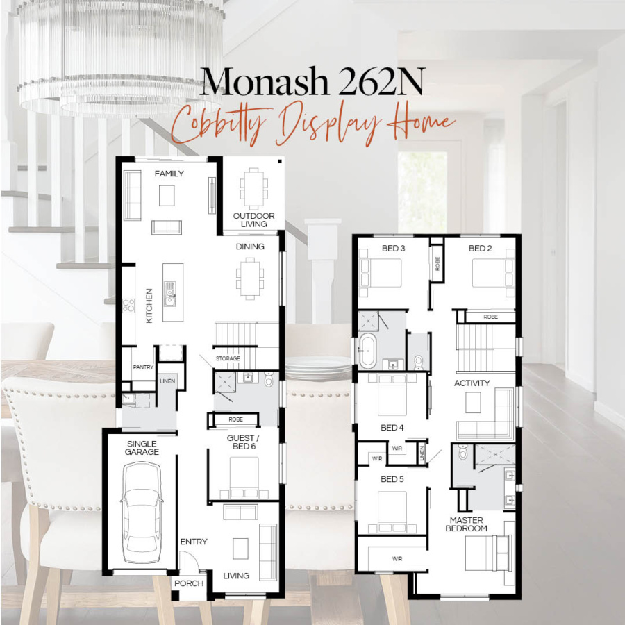Monash Narrow Lot Home Design in Sydney NSW