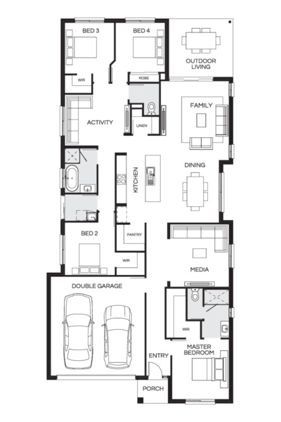 Monterey 238q Lhg Floorplan 01