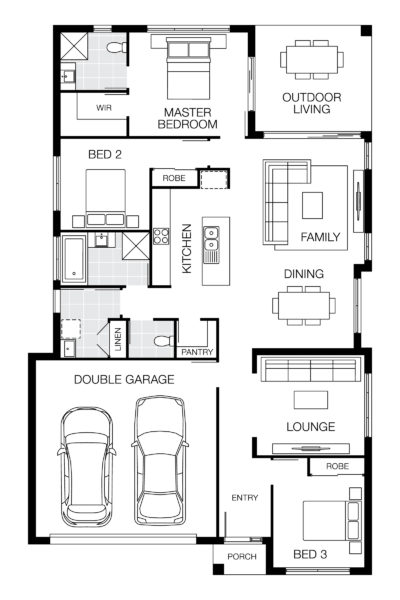Noosa 20 Lhg Floorplan